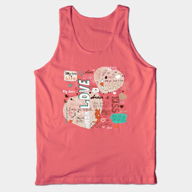 Seamless Love Tank Top by Richardramirez82